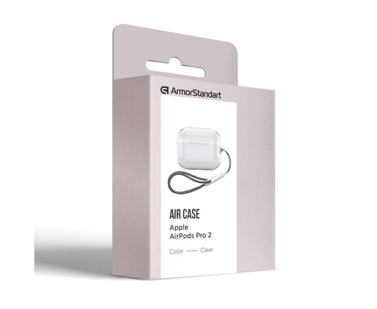 Чехол для наушников Armorstandart Air для Apple Airpods Pro 2 Clear (ARM82560) (ARM82560), изображение 4