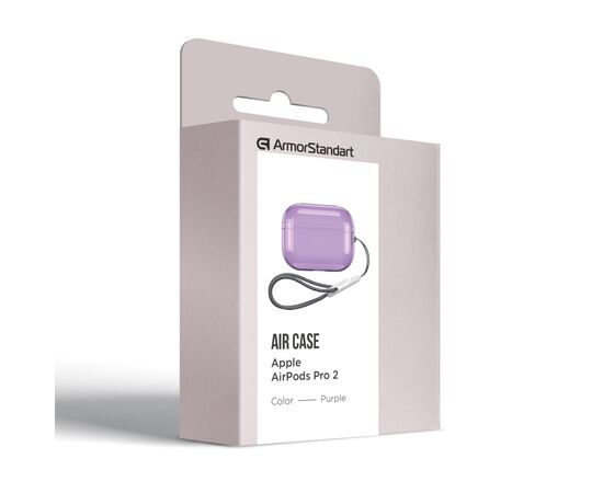 Чехол для наушников Armorstandart Air для Apple Airpods Pro 2 Purple (ARM85335) (ARM85335), изображение 4