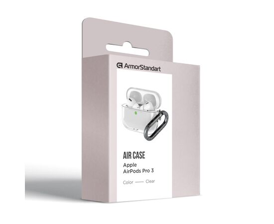 Чехол для наушников Armorstandart Air для Apple Airpods Pro 3 Clear (ARM88268) (ARM88268), изображение 3