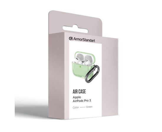 Чехол для наушников Armorstandart Air для Apple Airpods Pro 3 Green (ARM88305) (ARM88305), изображение 3