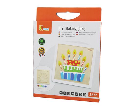 Набор для творчества Viga Toys Своими руками. Торт (50684)