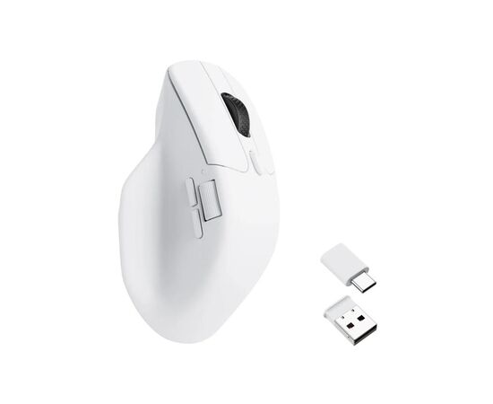 Мишка Keychron M6 Wireless/Bluetooth/USB White (M6-A3), зображення 7