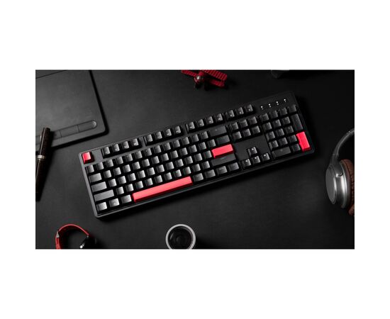 Клавіатура Lemokey Keychron X3 Red RGB USB Black (X3-H1-UA), зображення 3