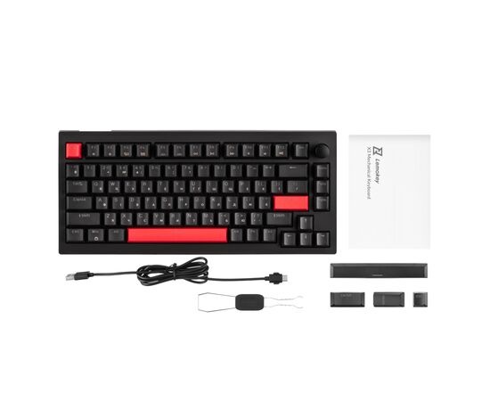 Клавіатура Lemokey Keychron X4 Brown Red LED USB Black (X4-A3-UA), зображення 2