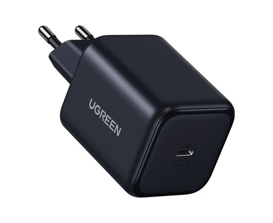 Зарядний пристрій UGREEN USB-C GaN 45W + cable USB-C to USB-C X524 black (65054), зображення 2