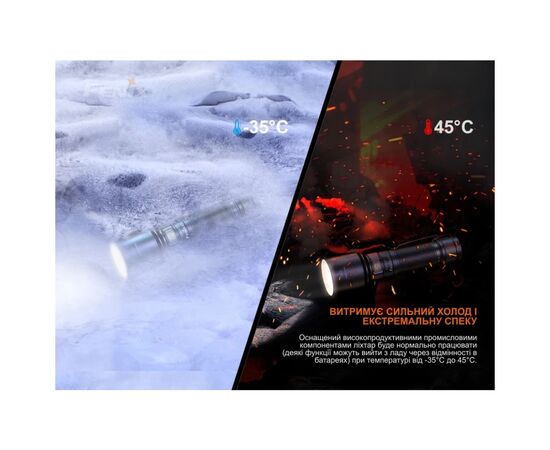 Ліхтар Fenix C7 помаранчевий (C7orange), зображення 10