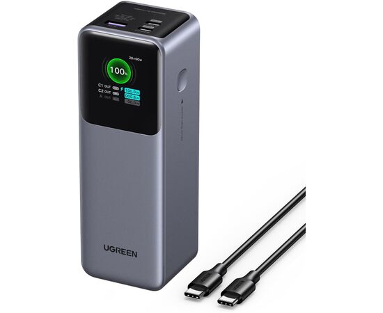 Батарея універсальна UGREEN 25000mAh 200W PD/3.0, QC/4.0 (PB722) (35525B)