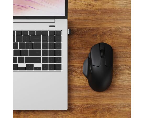 Мишка Keychron M7 Wireless/Bluetooth/USB Black (M7-A1), зображення 4