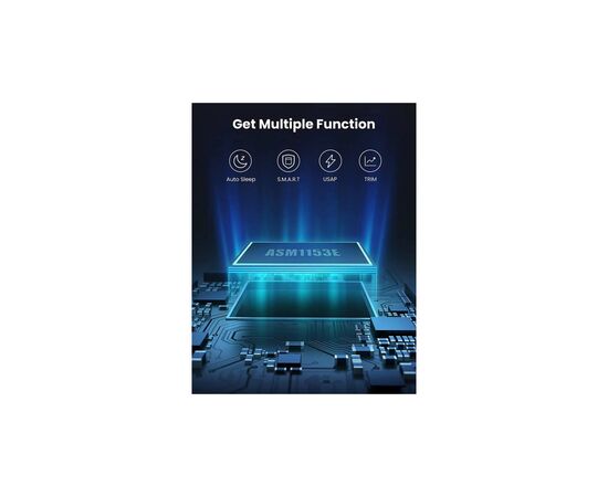 Карман внешний UGREEN USB 3.0 to 2.5" HDD/SSD CM237 black (60353), изображение 8