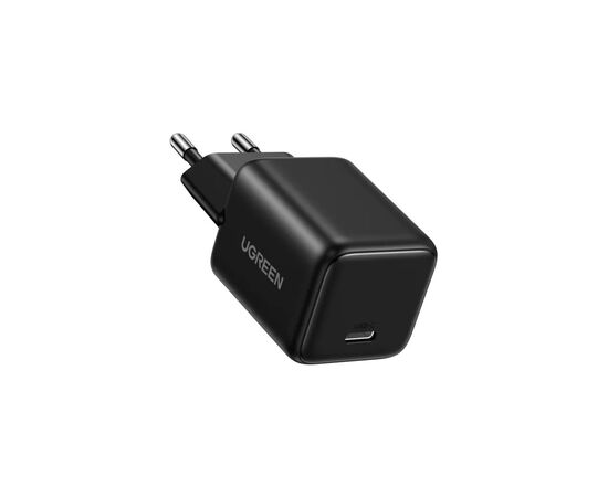 Зарядний пристрій UGREEN USB-C PD20W GaN X512 black (55553), зображення 2