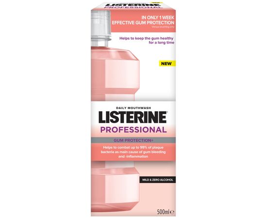 Ополаскиватель для полости рта Listerine Professional Защита десен+ 500 мл (3574661860503), изображение 2