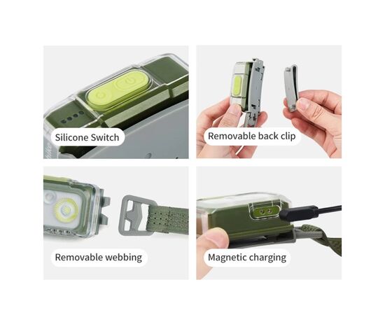 Фонарь Naturehike CNK2550ZM011 зелений (6977465869876), изображение 4