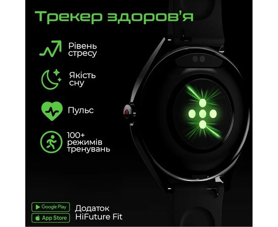 Смарт-часы HiFuture aura 2 black (aura2.black), изображение 3