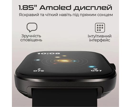 Смарт-годинник HiFuture lume pro dark green (lumepro.darkgreen), зображення 2