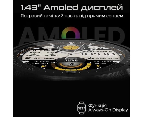 Смарт-часы HiFuture mix 3 black (mix3.black), изображение 2