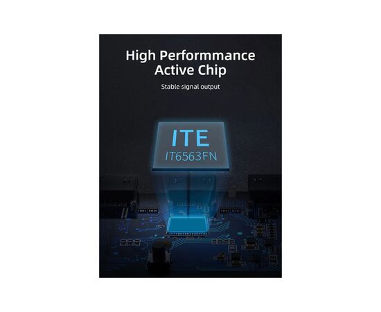 Переходник DisplayPort M to HDMI F 0.2m 4K60Hz Cabletime (CA915354), изображение 4