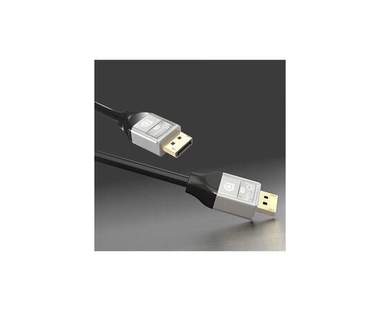 Кабель мультимедійний DisplayPort M to DisplayPort M 2.0m V1.4 8K 60Hz J5create (JDC43-N), зображення 3