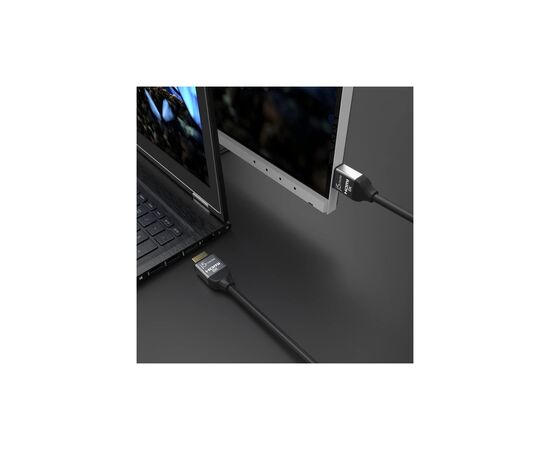 Кабель мультимедійний HDMI M to HDMI M 2.0m V2.1 8K 60Hz HDR10 HLG 48Gbp J5create (JDC53-N), зображення 6
