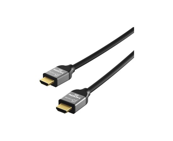 Кабель мультимедійний HDMI M to HDMI M 2.0m V2.1 8K 60Hz HDR10 HLG 48Gbp J5create (JDC53-N)