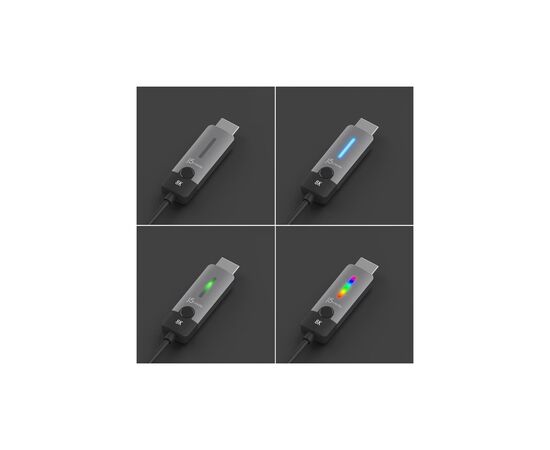 Кабель мультимедійний USB-C to HDMI M 1.8m 8K 60Hz LED RGB J5create (JCC157-N), зображення 5