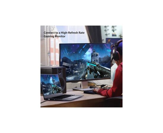 Кабель мультимедійний USB-C to HDMI M 1.8m 8K 60Hz LED RGB J5create (JCC157-N), зображення 8