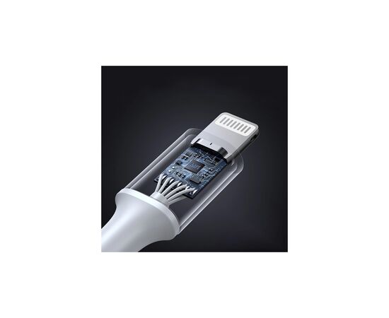 Дата кабель USB-C to Lightning 1.0m 3A 60W US304 white UGREEN (70523), изображение 5