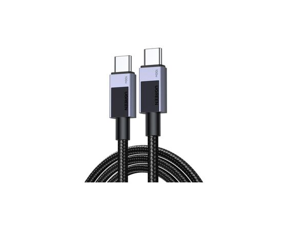 Дата кабель USB-C to USB-C 3.0m 100W L512 gray UGREEN (45065)
