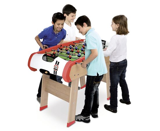 Настільний футбол Smoby Дерев'яний багатофункціональний стіл Павер Плей 4 в 1 (7600640002), зображення 5