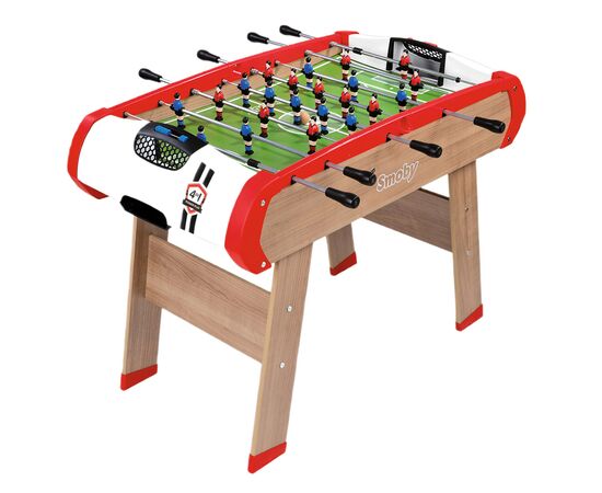 Настільний футбол Smoby Дерев'яний багатофункціональний стіл Павер Плей 4 в 1 (7600640002)