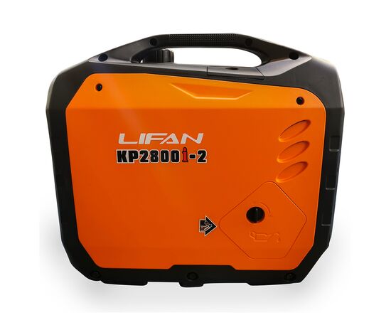 Генератор LIFAN інверторний LF2800I-2, 220V, 50Hz, IP23, 2.2-2,4KW, ручний пуск, 4л. (LF2800I-2)
