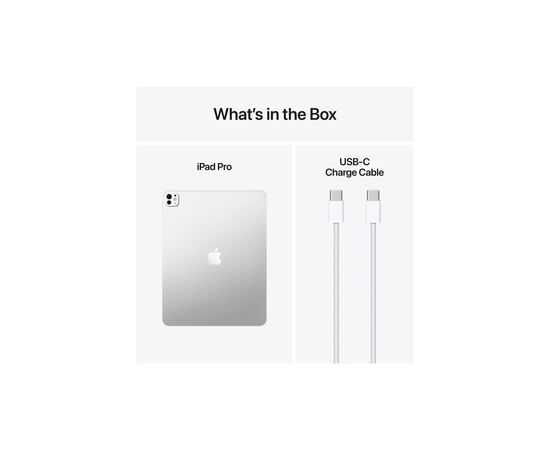 Планшет Apple iPad Pro 11" M5 Wi‑Fi 512GB with standard glass - Silver (MDWN4TY/A), зображення 10