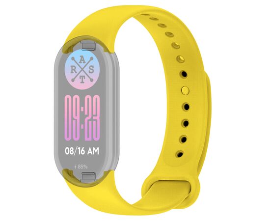Ремешок для фитнес браслета Armorstandart для Xiaomi Smart Band 10/9/8 Yellow (ARM86917)
