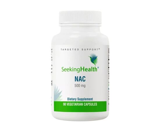 Витаминно-минеральный комплекс Seeking Health NAC (N-Ацетил-L-Цистеин), 500 мг, N-Acetyl-L-Cysteine, 90 вегетариански (SKH-52072)