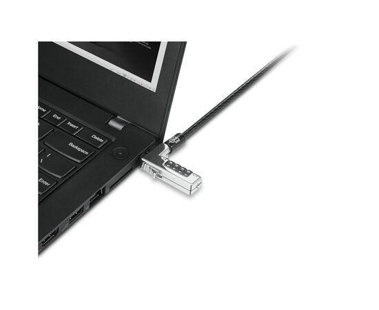 Тросик с замком для ноутбука Lenovo Combination Cable Lock (4XE1F30278), изображение 3
