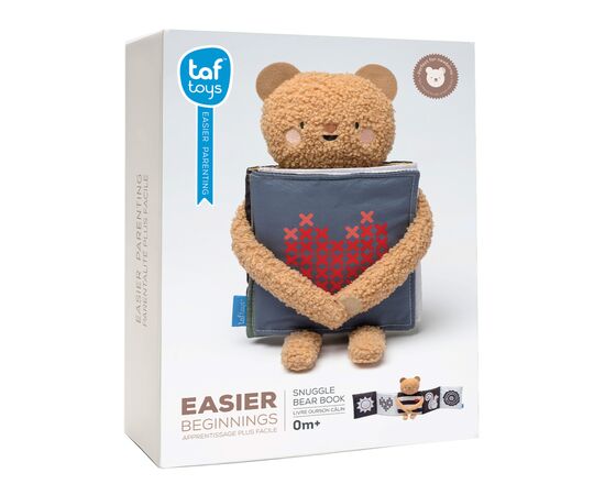 Развивающая игрушка Taf Toys Развивающая книжка Объятия мишки 2 в 1 (13795), изображение 2