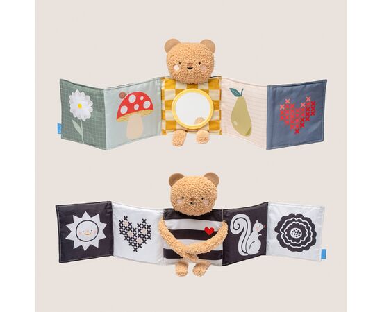 Развивающая игрушка Taf Toys Развивающая книжка Объятия мишки 2 в 1 (13795), изображение 3