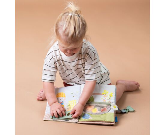 Розвиваюча іграшка Taf Toys Розвивальна книжка Бізібук зайченятка (13355), зображення 11