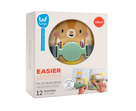 Розвиваюча іграшка Taf Toys Розвивальна книжка Бізібук зайченятка (13355), зображення 3