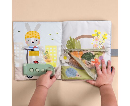 Розвиваюча іграшка Taf Toys Розвивальна книжка Бізібук зайченятка (13355), зображення 7