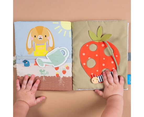 Розвиваюча іграшка Taf Toys Розвивальна книжка Бізібук зайченятка (13355), зображення 8