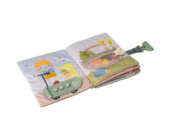 Розвиваюча іграшка Taf Toys Розвивальна книжка Бізібук зайченятка (13355)