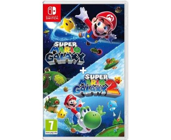 Гра Nintendo SUPER MARIO GALAXY 1 + 2, картридж (Switch 2) (045496513085)