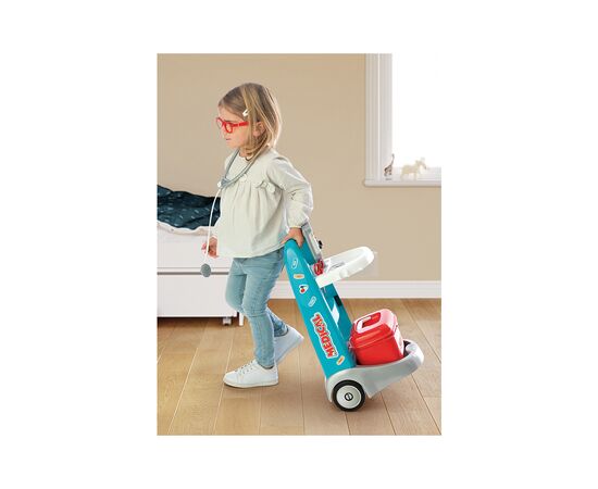 Игровой набор Smoby Медицинская мобильная клиника со звуковыми и световыми эффектами, 16 аксессуаров (340207), изображение 3