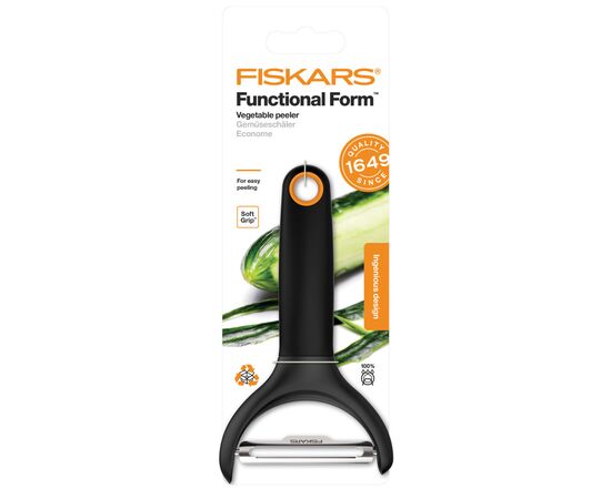 Овощечистка Fiskars Functional Form з поперечним рухомим лезом (1016122), изображение 6