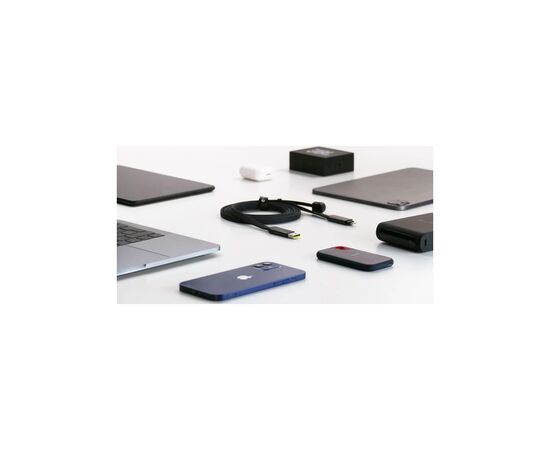 Дата кабель 6in1 inCharge XL 3.0m black Rolling Square (XLL01R), зображення 10