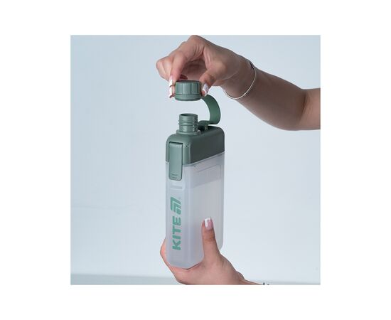 Бутылка для воды Kite 450 мл зелена (K25-1239-3), изображение 5