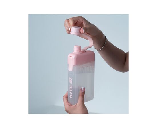 Бутылка для воды Kite 450 мл рожева (K25-1239-2), изображение 5