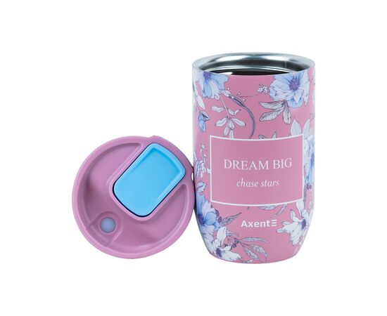 Термокружка Axent 350 мл Blue Elegance (8721-7-A-PPS), изображение 2