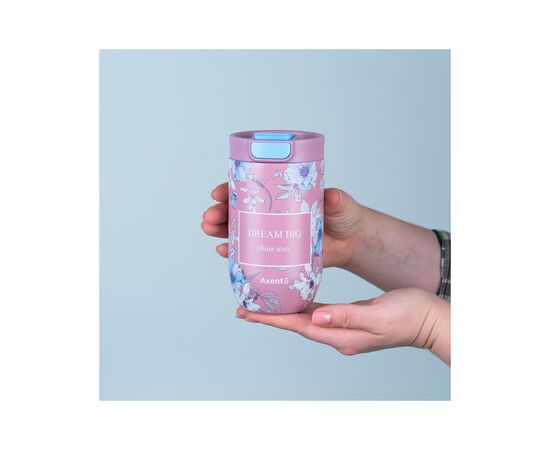 Термокружка Axent 350 мл Blue Elegance (8721-7-A-PPS), изображение 7