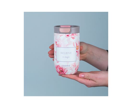 Термокружка Axent 350 мл Peony Dreams (8721-8-A-CC), изображение 7